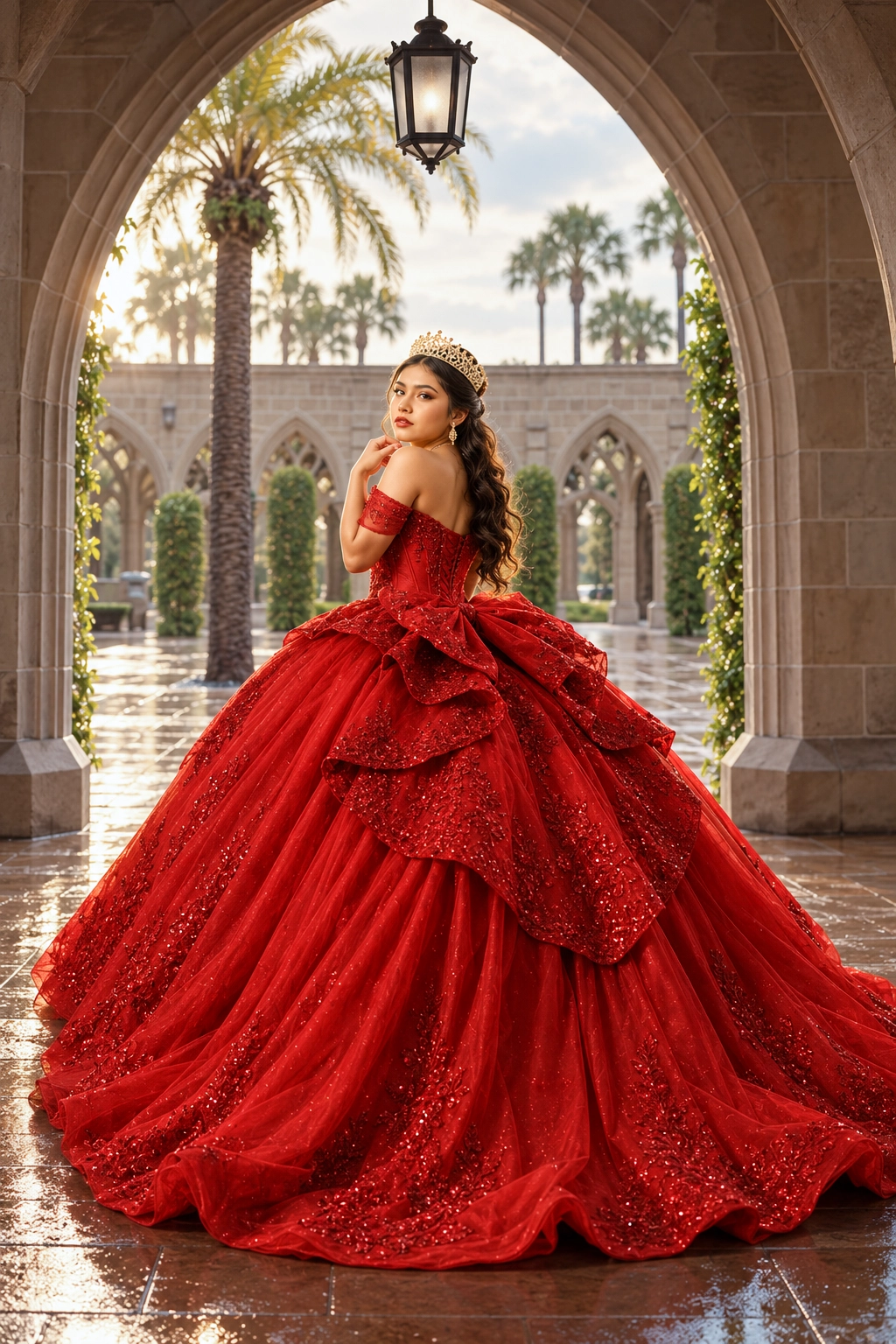 Quinceañera Photographyt at the Church of Bethesda-By-The Sea, Palm Beach, Florida. Photographer for your Quince