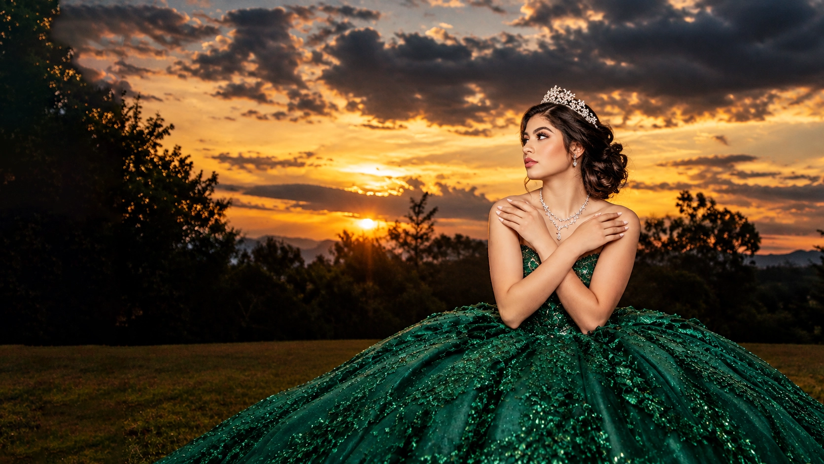 Quinceañera outdoor Photography at the Okeeheelee Park in West Palm Beach